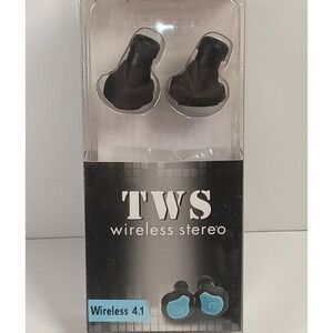 TWS Wireless Stereo Earbuds‎ Bluetooth 4.1 Noise Cancelling Headphones SKUH136